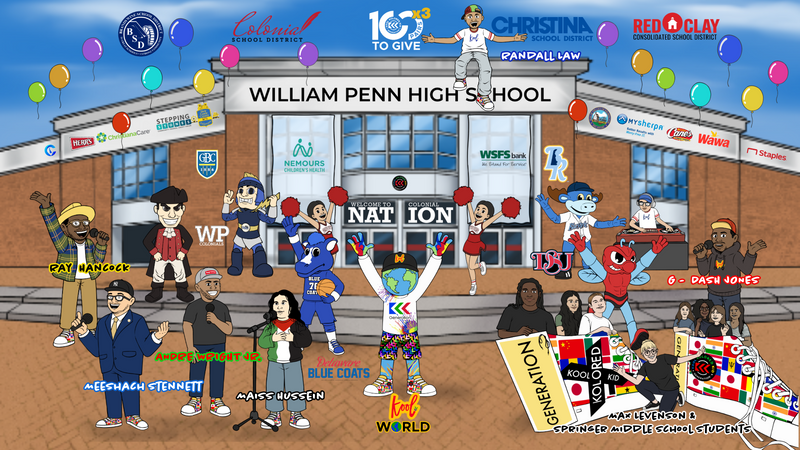 100 Pairs to give x3 suppor poster