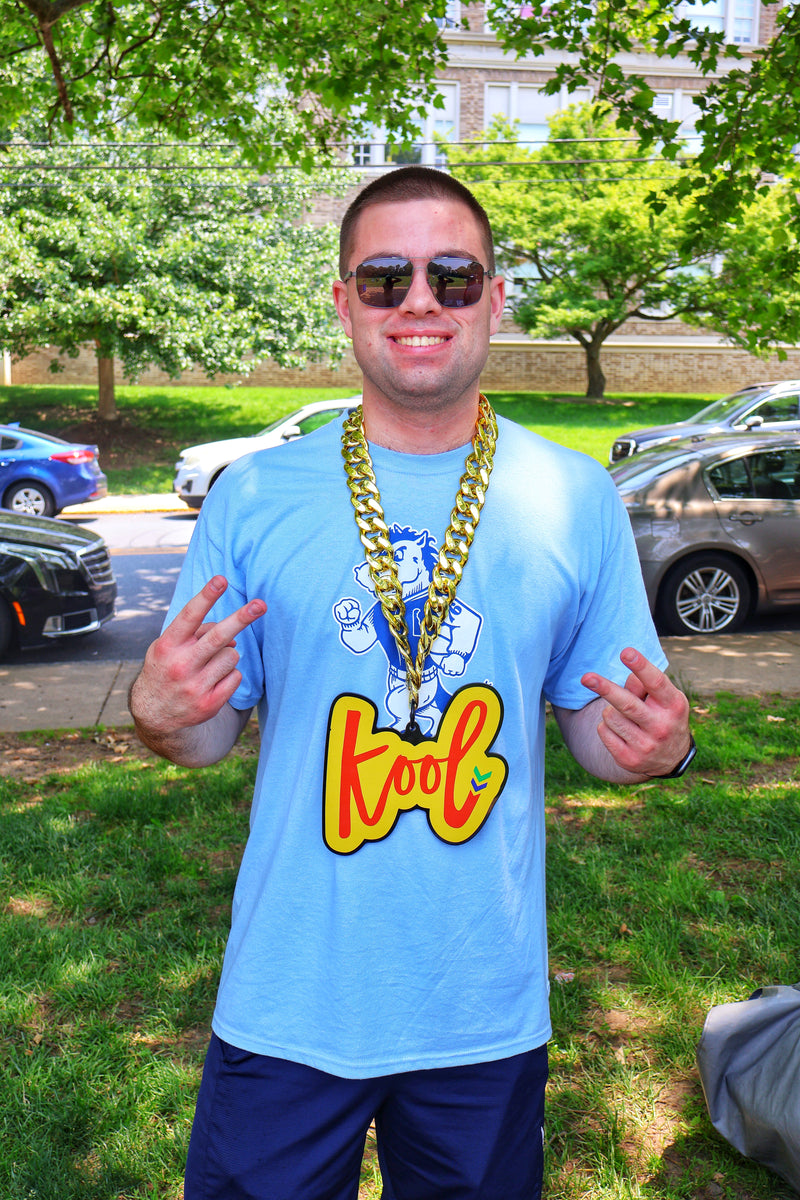 kool guy wearing kool chain