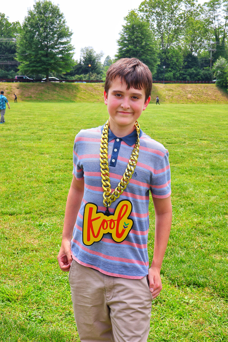 kool kid wearing kool chain 