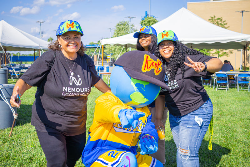 kooli all smiles with nemours partners at the university of delaware