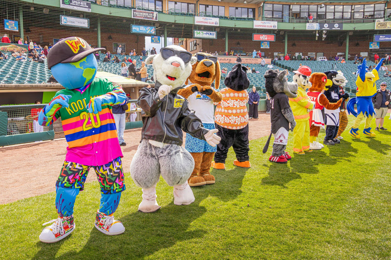 kooli dances with mascot buddies