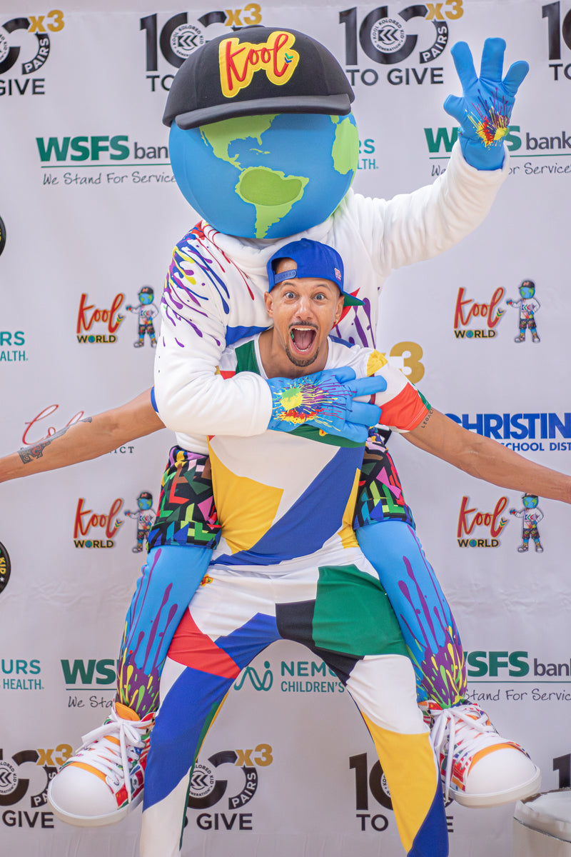 kooli rides his creators back in pic